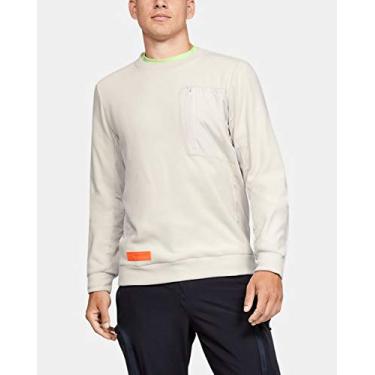 Imagem de Under Armour masculina UA Always On Polar Fleece Crew P Branco