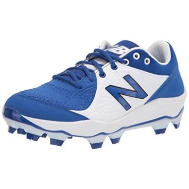 Imagem de New Balance Fresh Foam 3000 V5 Tênis de beisebol masculino de metal, Azul royal/branco, 46