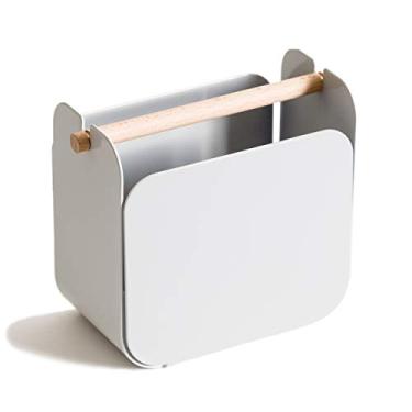 Imagem de U Brands Porta-lápis de metal, acessório de mesa, coleção Arco, cinza (3539A02-06)