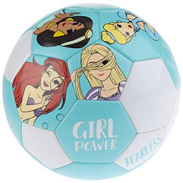 Imagem de Capelli Sport Bola de futebol Disney Princess, Futbol infantil Girl Power, azul-petróleo, tamanho 5