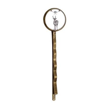 Imagem de Espada de alce coroa animal estilo barroco retrô metal cabelo grampo chapéu