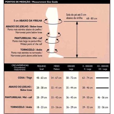 Imagem de Meia Venosan Ultraline 20 30 Mmhg Meia Coxa Bege Xg