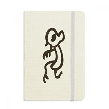 Imagem de Bones Inscriptions Caderno de macaco do zodíaco chinês oficial de tecido capa dura diário clássico