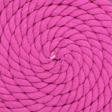Imagem de Corda de algodão trançado natural West Coast Paracord – Corda artesanal – Corda tripla super macia e forte para esportes, decoração, artesanato, macramê, uso interno (1,27 cm x 320 m, rosa vermelha)