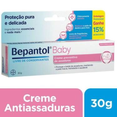 Imagem de Pomada Bepantol Baby Creme Para Assaduras 30G 15% - Bayer