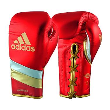 Imagem de Luvas de boxe e kickboxing adidas Adi-Speed 500 Pro Lace em Couro