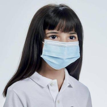 Imagem de Máscara Azul Azulmed Infantil Descartável 50 Unidades
