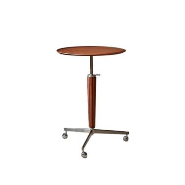 Imagem de Mesa lateral borda de nogueira preta vários, móveis de madeira de cerejeira canto vários, mesa de centro elevatória para casa sala de estar mesa de café mesa de café para sala de estar (cor: A)