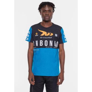 Imagem de Camiseta Onbongo Champ Azul Oceano
