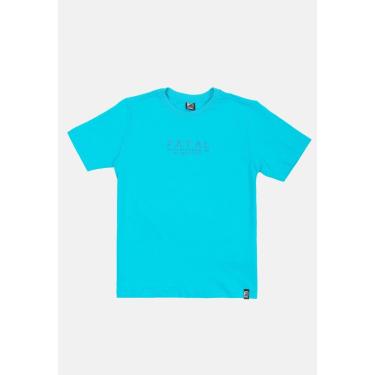 Imagem de Infantil - Camiseta Fatal Juvenil Estampada Ocean Azul Turquesa  menino