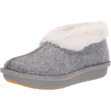Imagem de Clarks Pantufa feminina Step Flow Low, Feltro cinza, 37