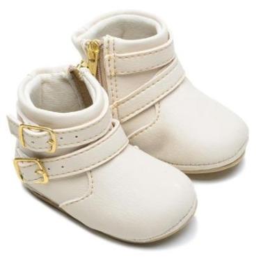 Imagem de Botinha Bota Recém Nascido Menina Lançamento Zíper-Feminino