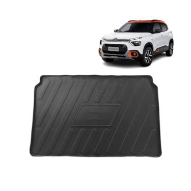 Imagem de Protetor de Porta-Malas Adaptável para C3 2022 2023 Em Relevo Tapete Bandeja