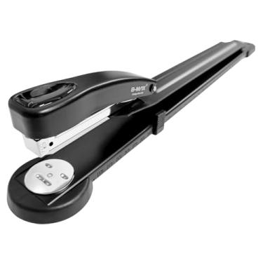 Imagem de Grampeador de Longo Alcance Profissional De Metal De Braço Longo Alongamento De Papel Home Office Material De Encadernação Revista Pasta Grampo Fixador Escritório