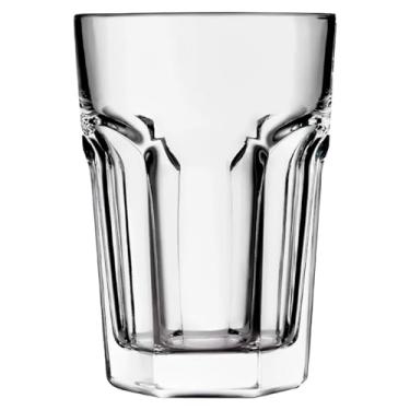 Imagem de Jogo 6 Copos de Vidro Grosso Resistente Linha Jade 400ml