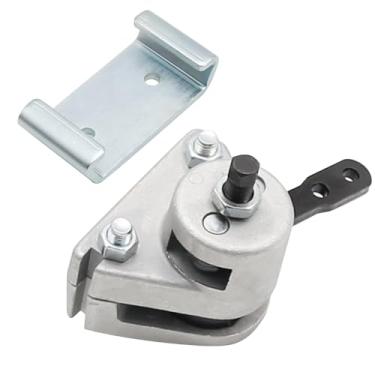 Imagem de VIKKSAER Pinça de freio mecânica universal Go Kart com suporte, substituição para disco de rotor Go Kart Fun Cart Manco ASW Carter, substitui # AMWMMK0082