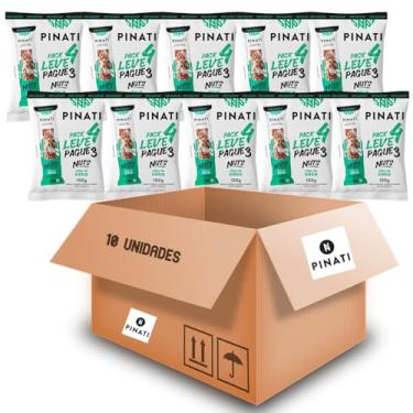 Imagem de Kit c/ 10und Barra de Nuts Pinati Zero Coco 100g (4x25g)