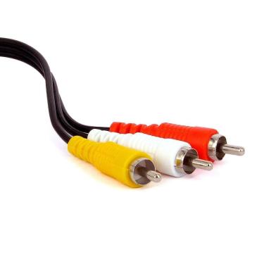 Imagem de Cabo áudio E Vídeo 3 Rca X 3 Rca - 45 Metros