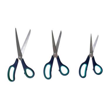 Imagem de Kit Tesoura Cabo Emborrachado OK-013 - Okachi