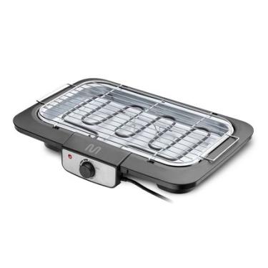 Imagem de Churrasqueira Elétrica 127v-1800w com Controle de Temperatura Inox Preto Multi - CE131OUT [Reembalado] CE131OUT