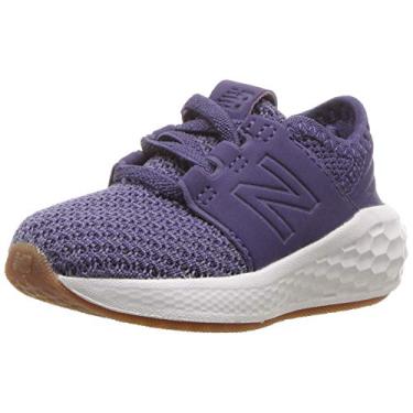 Imagem de New Balance Tênis de corrida infantil Fresh Foam Cruz V2, Índigo selvagem, 16