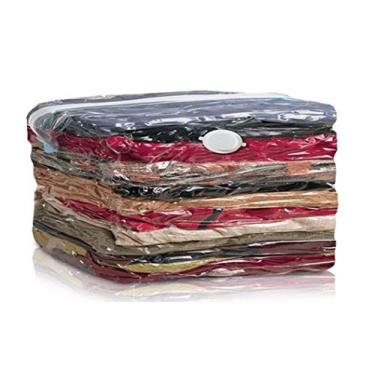 Imagem de Saco A Vácuo Para Roupas Organizador Cobertor 60X80 Kit 5 Un