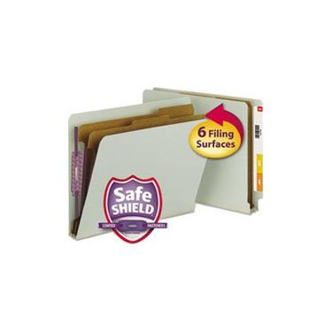 Imagem de Classificação de prensa de 6 seções Pasta da guia Fim, 10/caixa