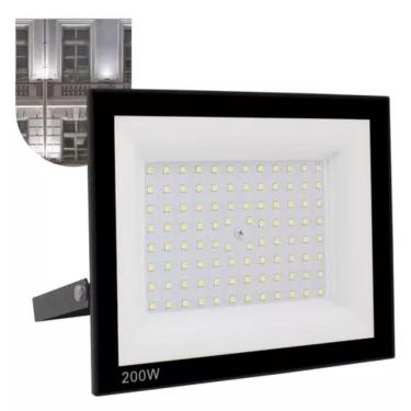 Imagem de Refletor Led 200W Ip66 À Prova D`Água Super Branco Frio