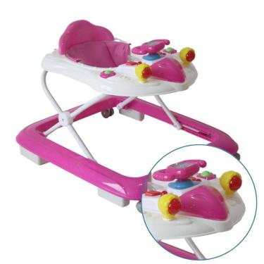 Imagem de Andador Bebê Multifuncional 6m+ Foguete Antiqueda Musical