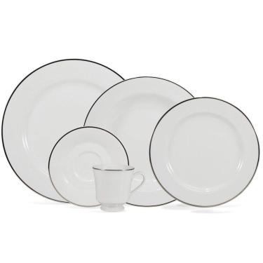 Imagem de Aparelho de Jantar 30 Peças Itamaraty Prata Schmidt