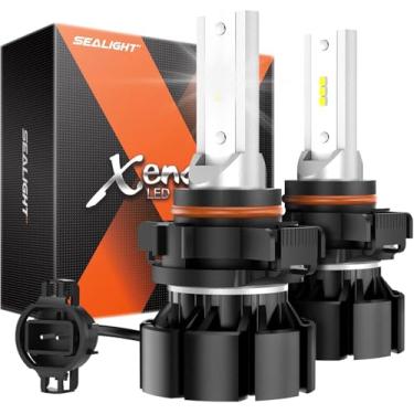 Imagem de Lâmpadas LED de neblina SEALIGHT XF1 PSX24, substituição de 12 W de alta potência para lâmpadas de neblina, branco 6000 K