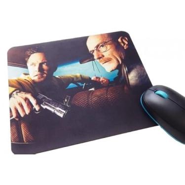 Imagem de Mouse pad Breaking Bad Walter Jesse Desenho