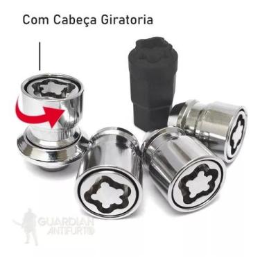 Imagem de Trava Parafuso Porca Antifurto De Rodas BYD King / Dolphin / Yuan / Ha