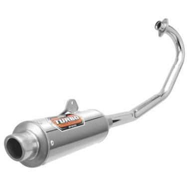 Imagem de Escapamento Pro Tork Mini Turbo Moto Honda Titan E Fan 150 2009 Esd Cu