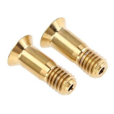 Imagem de Parafusos da Roda do Desviador Traseiro de Bicicletas, Polia Guia da Roda, Parafusos Fixos de Liga de Ti, Ouro Oco para Estrada de Montanha