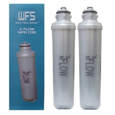 Imagem de Kit 2 Filtros Refil Para Purificador De Água Compatível Electrolux PH4