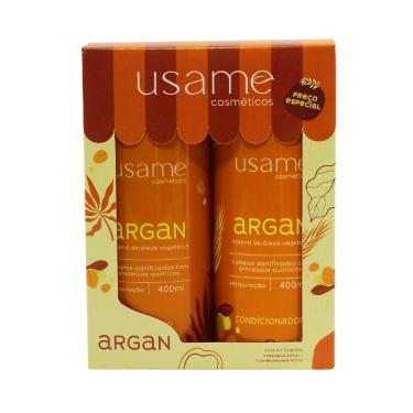 Imagem de KIT Shampoo + Condicionador  USAME Argan - 400ml