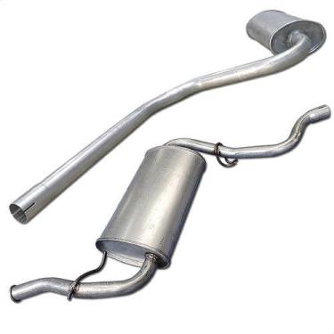 Imagem de Kit Escapamento Abafador + Silencioso Uno 1.0 97 A 01 - ScapJá