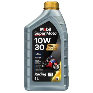 Imagem de Óleo Mobil 10w30 Super Moto 4t 100% Sintético 1 Litro