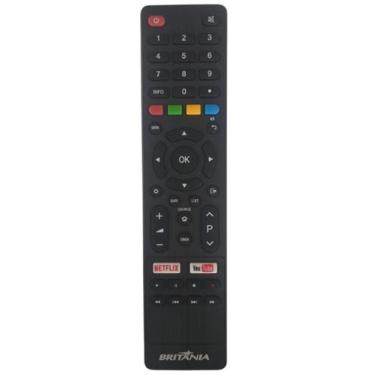 Imagem de Cr Para Smart Tv Britania 287 Btv39g65n5ch Btv32g23agssgblh C/ Teclas 