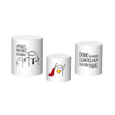 Imagem de Trio de Capas de Cilindro - Dia dos Pais Flork Frases 011 - Via Cores