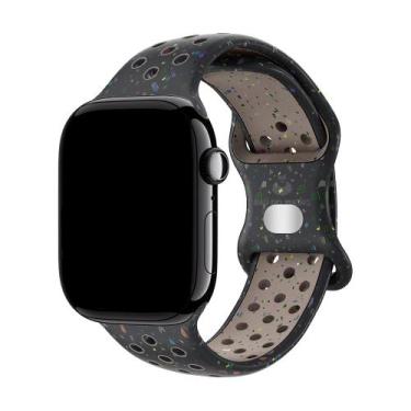 Imagem de Pulseiras Furos Duplo Fecho Reciclável Compatível com Apple Watch - Ba