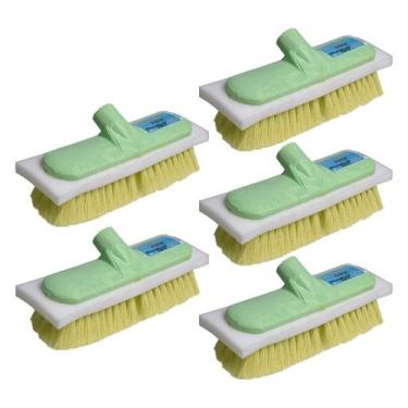 Imagem de Vassoura Lava Ônibus Nylon Com Espuma Rosca 22mm - 5 Peças - Odim