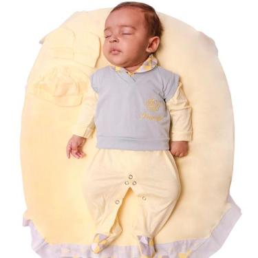 Imagem de Saída de Maternidade Menino Príncipe Baby 05 Peças - Amora Enxovais, A