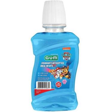 Imagem de Enxaguante Antisseptico Bucal Infantil 250ML Patrulha Canina GUM - Sun