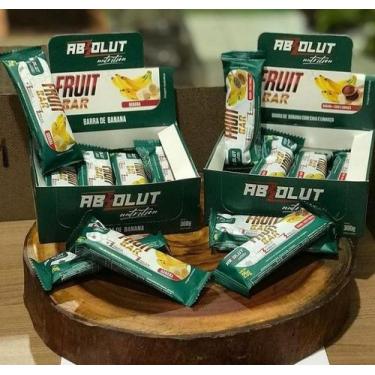 Imagem de Caixa de barrinha de Fruta Bananinha Fruit Bar com 12 unidades- Absolu