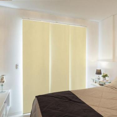 Imagem de Persiana Painel (1,40Lar. x 2,00Alt.) Blackout Creme - Vogaflex, 0