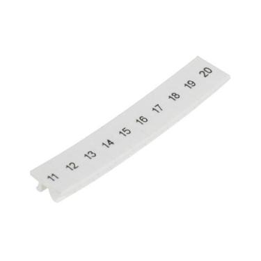 Imagem de Identificador Borne Sak Nsytrab520 11-20 - SCHNEIDER, Branco