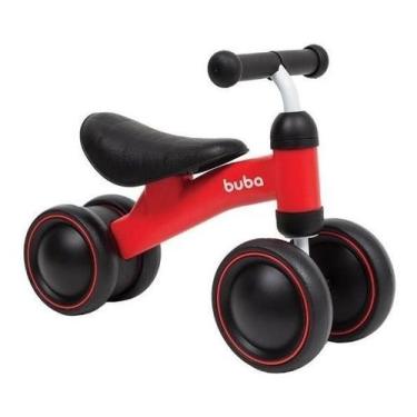 Imagem de Bicicleta Andador Infantil Sem Pedal Bike Equilibrio Buba, Vermelho