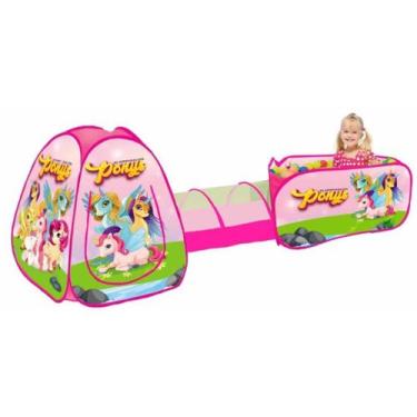Imagem de Barraca Infantil 3 em 1 As Aventuras dos Ponys - Fabrincando Ideias